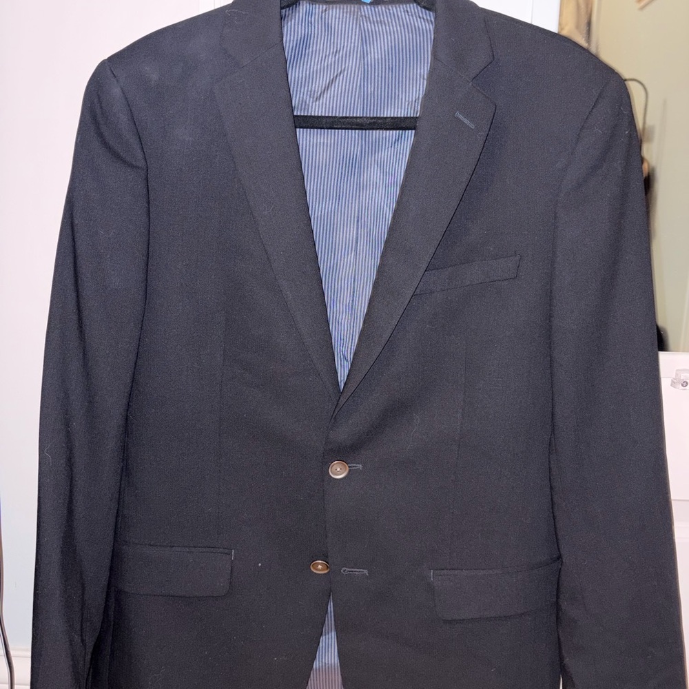 Calvin Klein Black Men's Blazer 40R